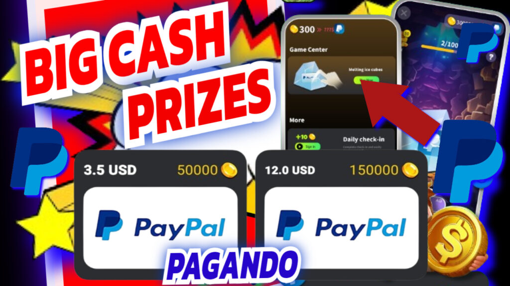 «BigCash Prizes» App para ganar dinero Rápido