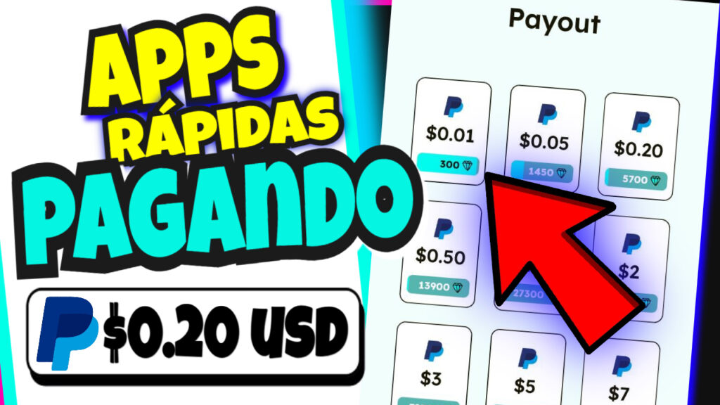 Aplicaciones para ganar dinero RÁPIDO A PAYPAL