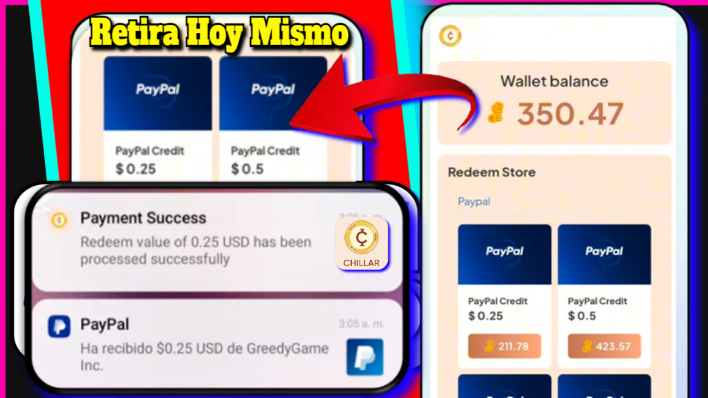  Chillar : App para ganar dinero Rápido