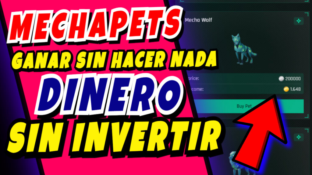  Mechapets: Gana Criptomonedas Gratis al Completar Tareas Sencillas