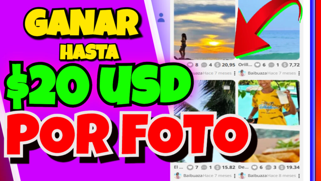 LIKETU gana dinero PUBLICANDO FOTOS