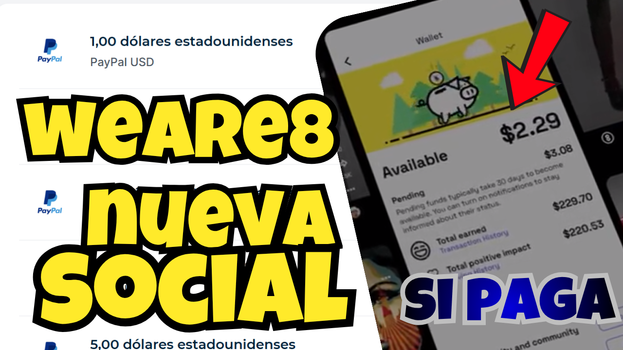 🌍 WeAre8: La nueva red social que te paga sin tener seguidores
