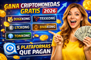 Gana criptomonedas gratis 2026