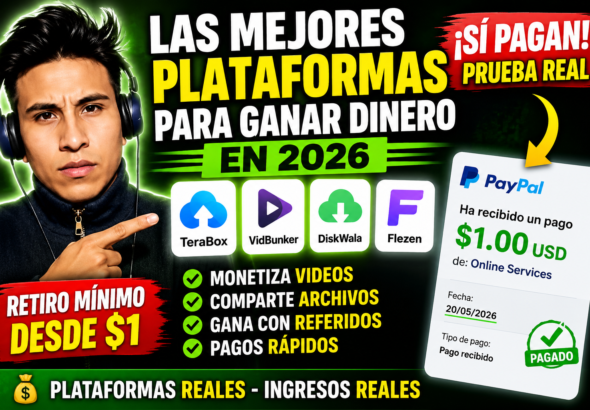 top 4 plaformas para compartir videos
