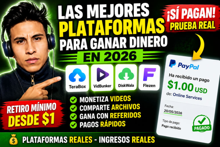 top 4 plaformas para compartir videos