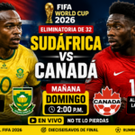 PARTIDOS DEL DOMINGO