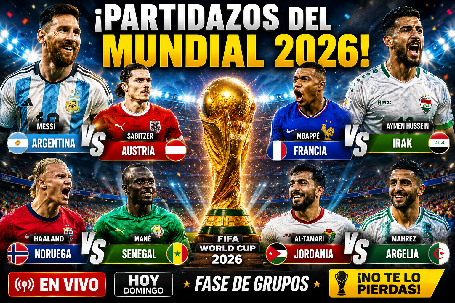 mundial lunbes