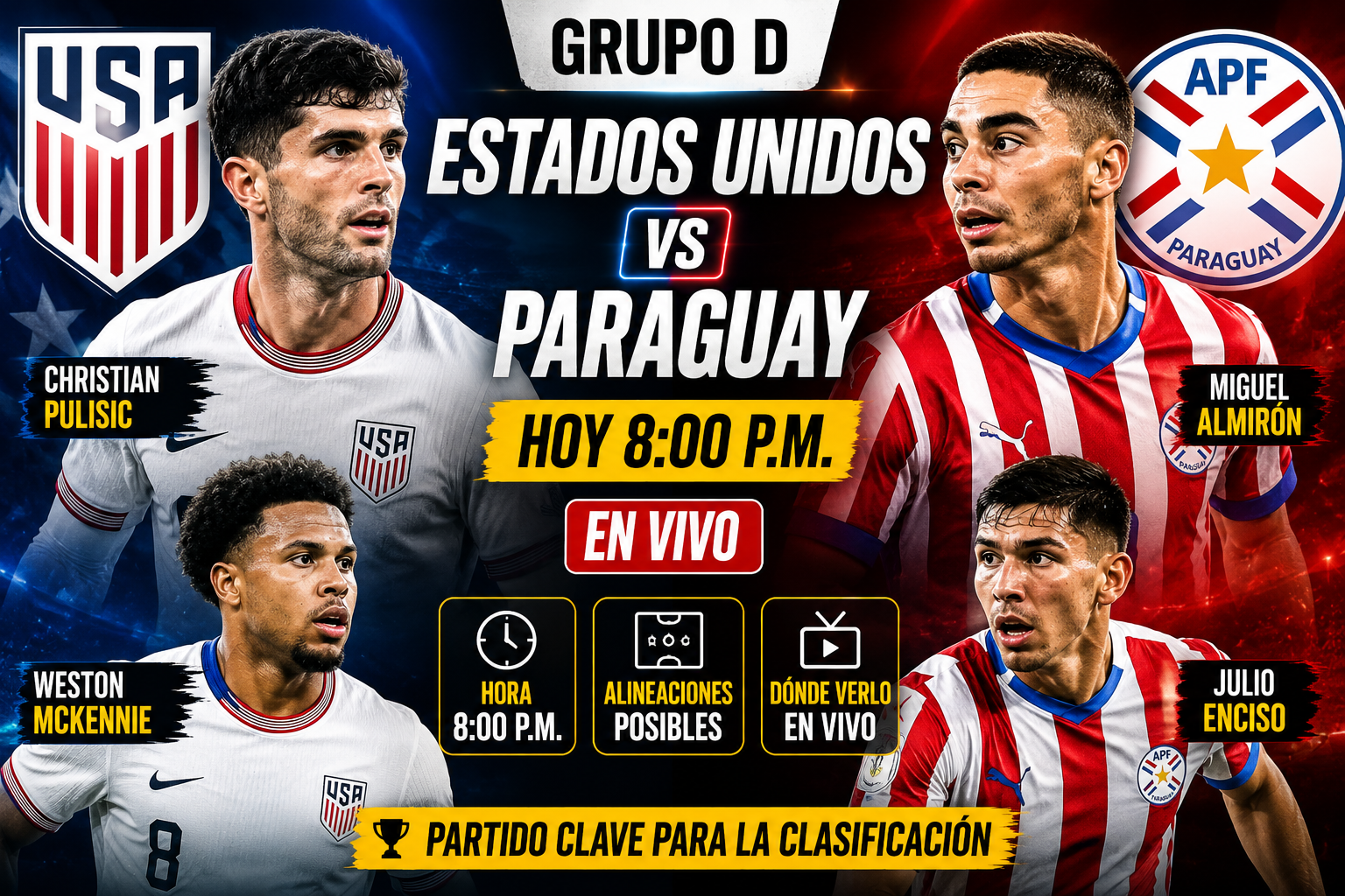 uuee vs Paraguay
