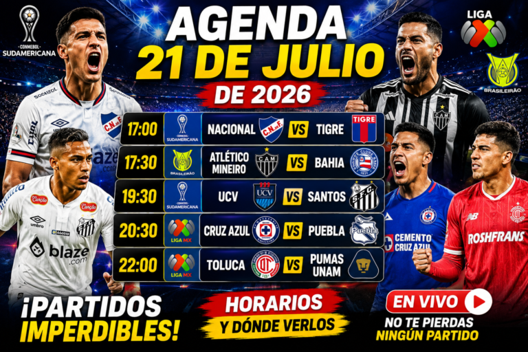 AGENDA 21 JULIO