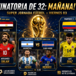 PARTIDOS DE HOY VIENERE 3