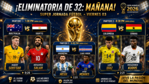 PARTIDOS DE HOY VIENERE 3