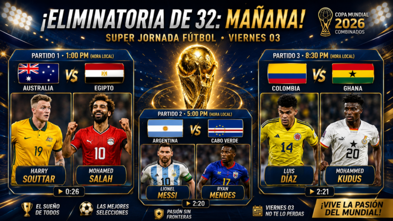 PARTIDOS DE HOY VIENERE 3