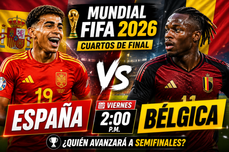 españa vs belgica