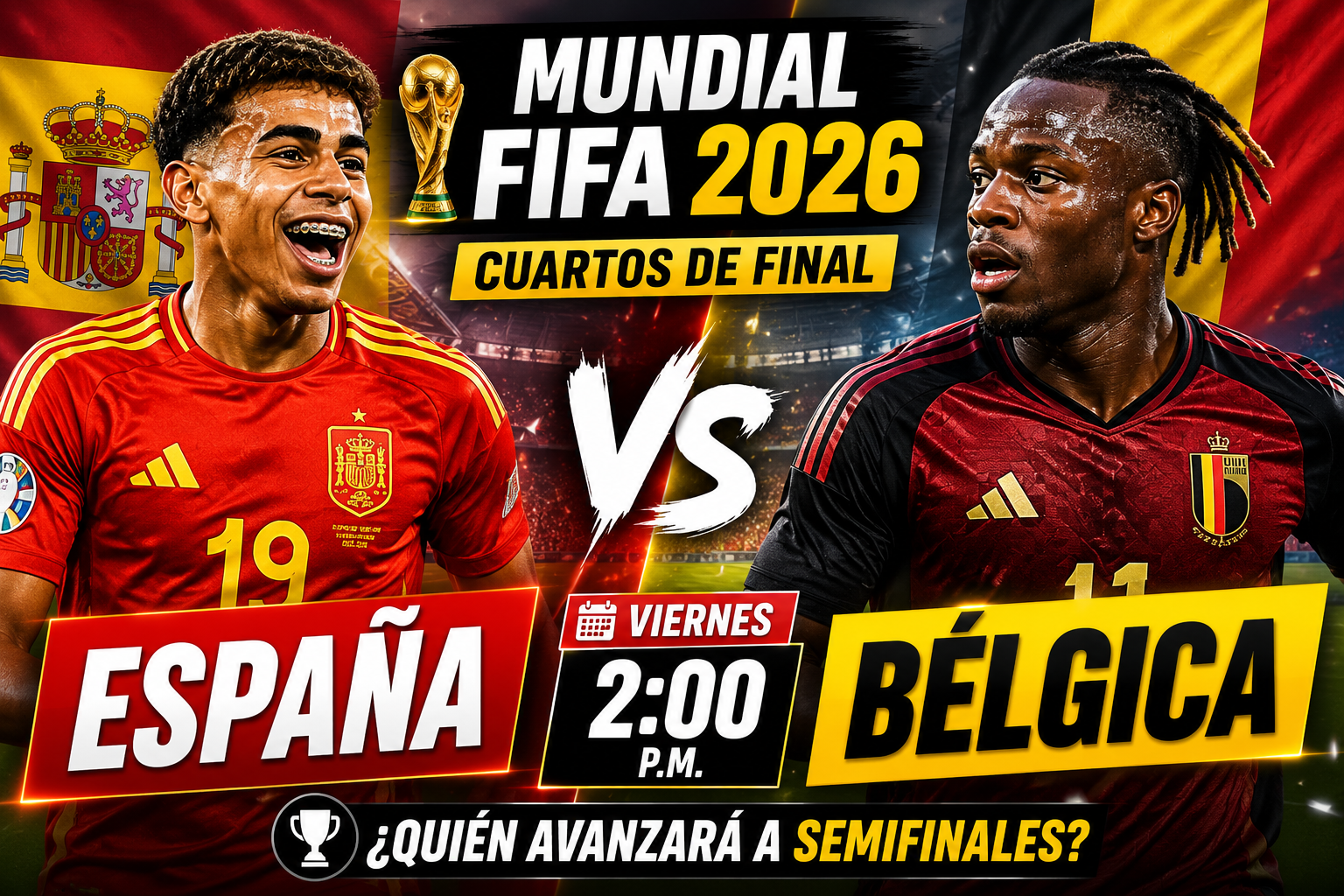 españa vs belgica