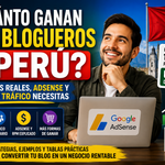 Ganancias de Blogueros en Perú