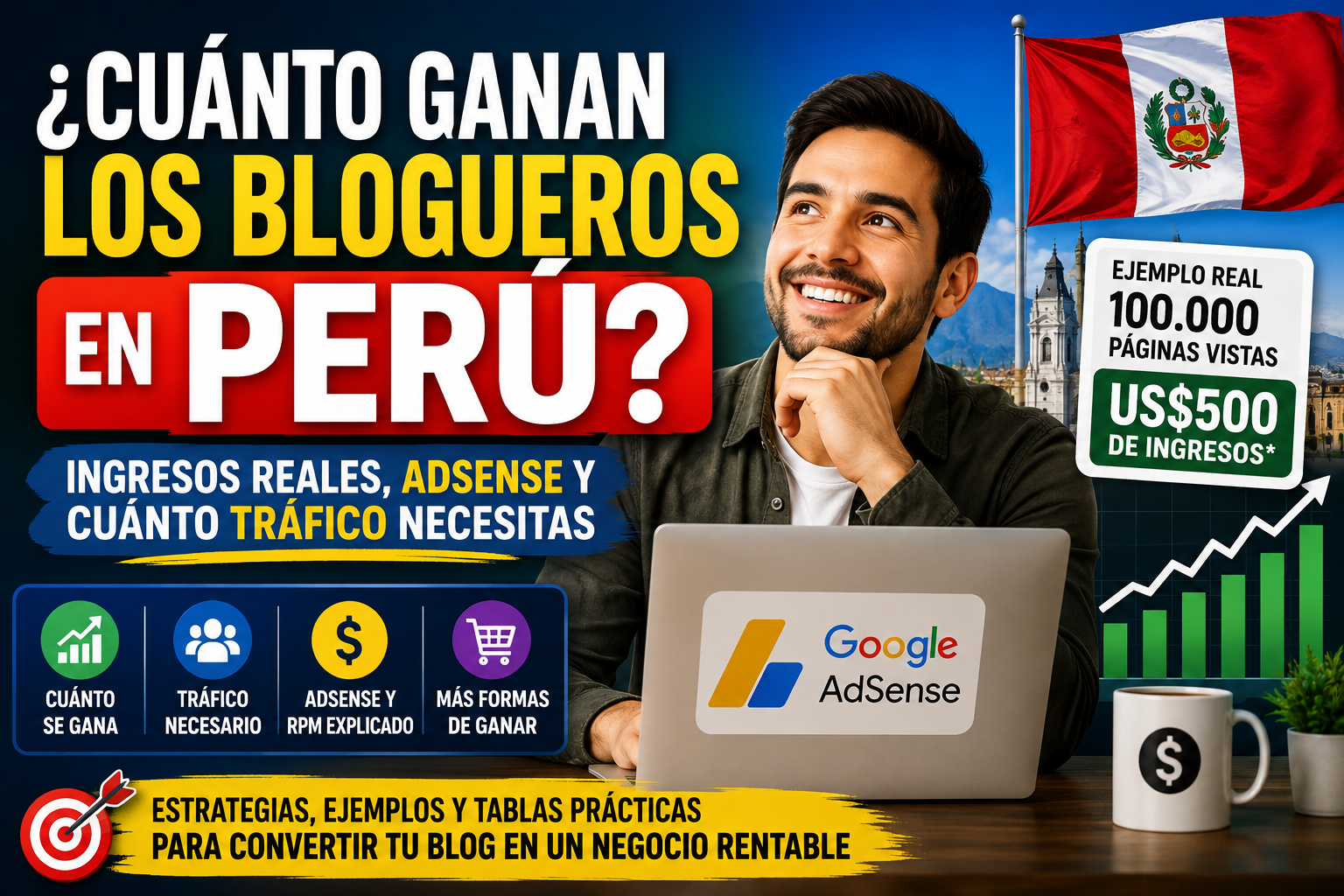 Ganancias de Blogueros en Perú